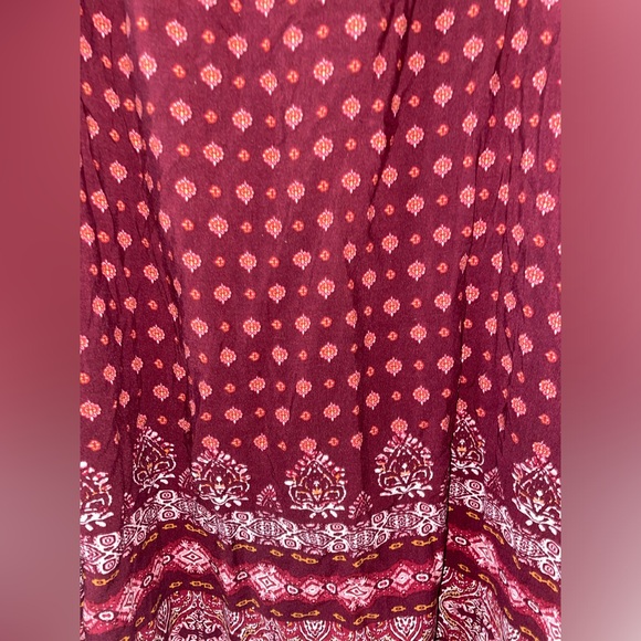 Knox Rose Sangria Red Women’s XXL Cold Shoulder Dress - Picture 3 of 6